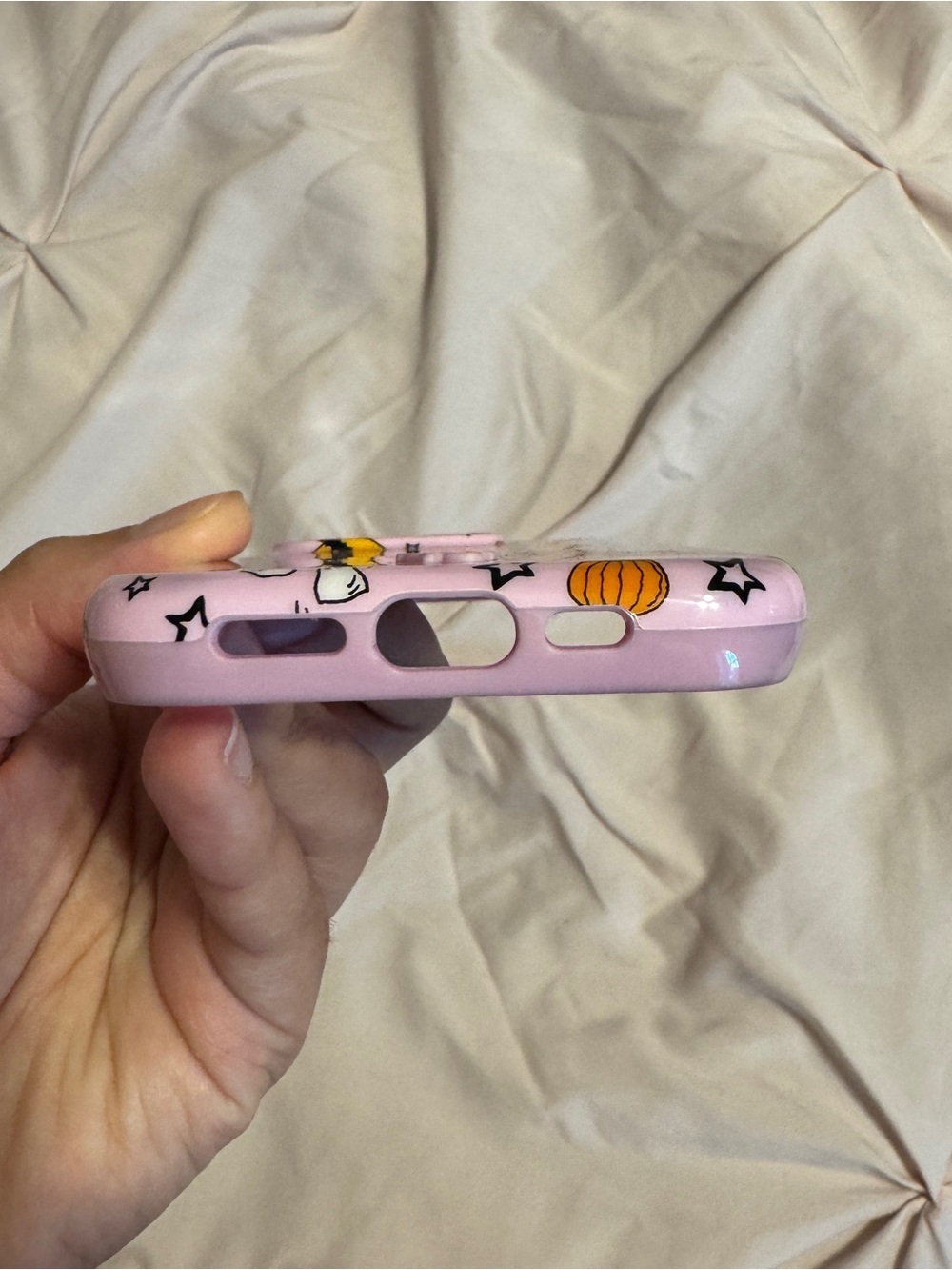 Snoopy Halloween Pink iPhone 15 Pro Phone Case - Picture 5 of 9